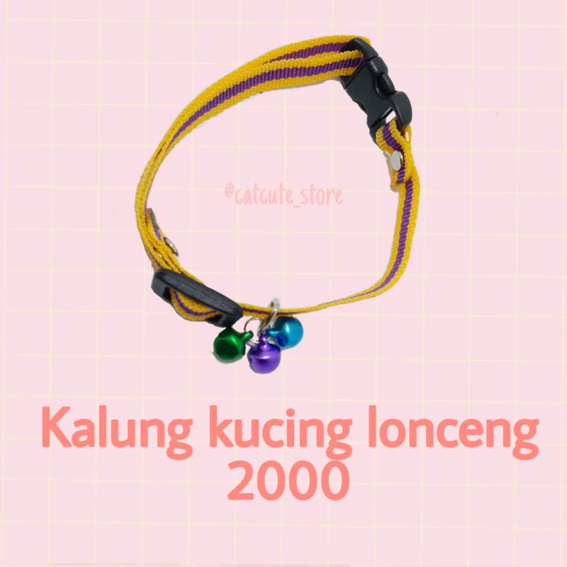 MURAH KALUNG KUCING/LONCENG/KALUNG KUCING LONCENG