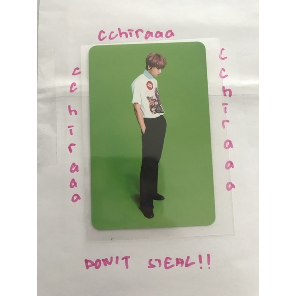 wts Haechan ar sticker | tags : want to sale buy wtb lee haechan pc photocard ar clip stiker nct 127