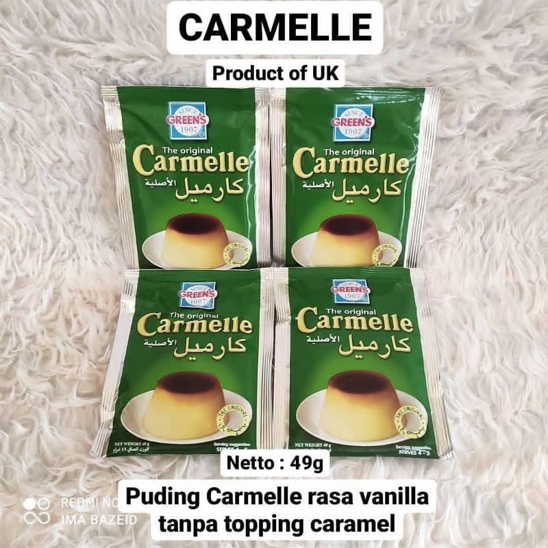 

Carmelle Saudi dessert 49g (non topping) karmel carmela carmella carmel