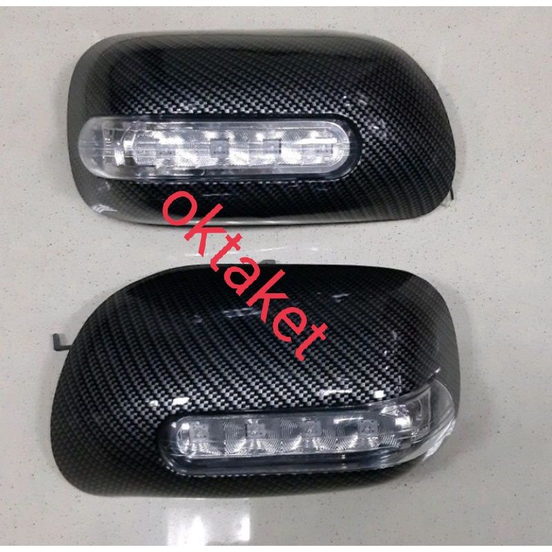 cover spion innova lama 2005-2012 carbon led sein besar model ganti