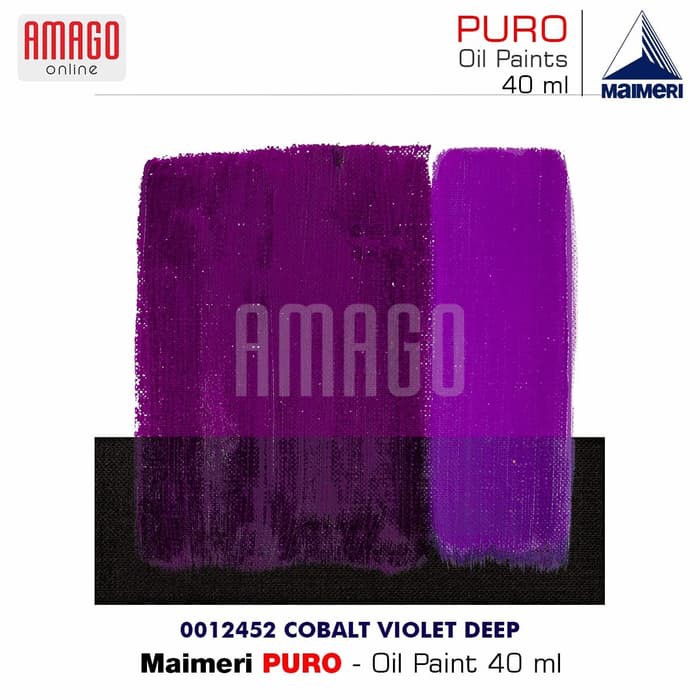 MAIMERI PURO - OIL PAINT - COBALT VIOLET DEEP - 40ML - M0012452