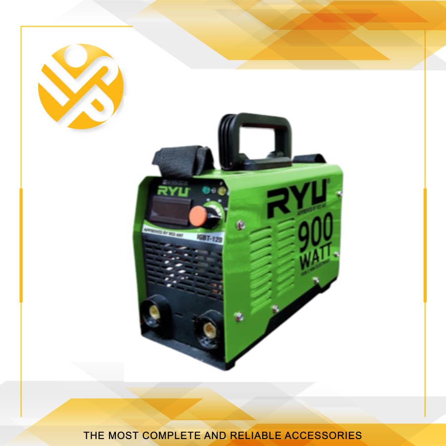 Ryu Mesin Travo Las listrik 900 Watt IGBT 120-1 set/ Inverter 900 watt
