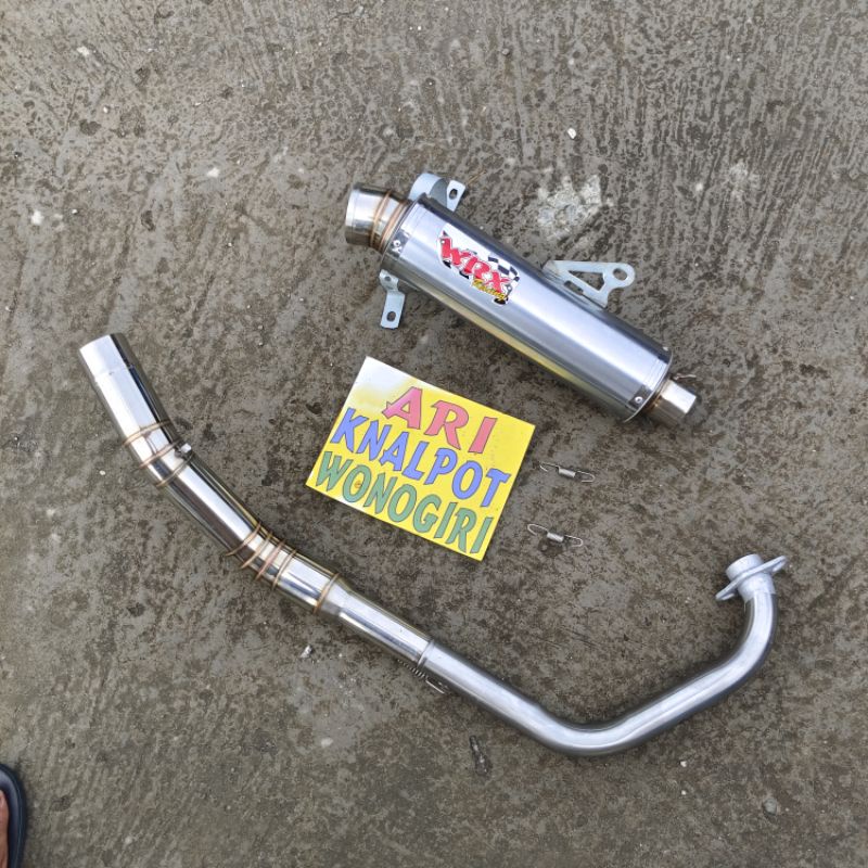 Knalpot WRX ala original Satria FU bass gahar bass adem knalpot WRX terlaris