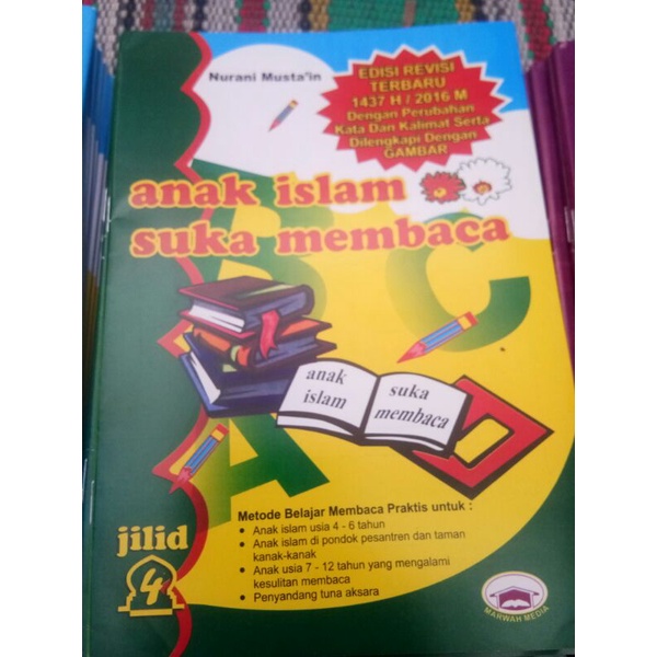 

Buku Anak Islam Suka Membaca Jilid 4 Original