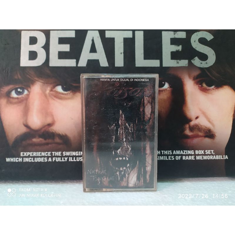 Kaset Pita : POISON - NATIVE TONGUE.