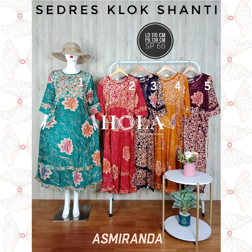 HOLA_FASH | SEKDRES GAMIS ASMIRANDA, SEKDRES BATIK , GAMIS HARIAN, GAMIS MURAH-SP60-FA-SASMR01