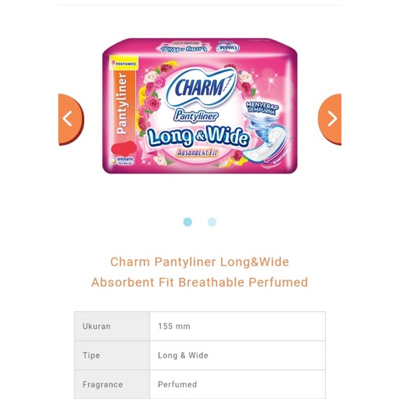 CHARM PANTYLINER