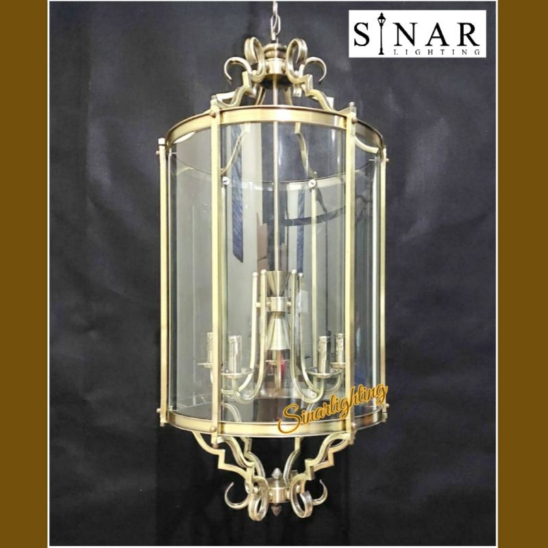 Lampu gantung klasik Vintage Foyer 6851/5+1
