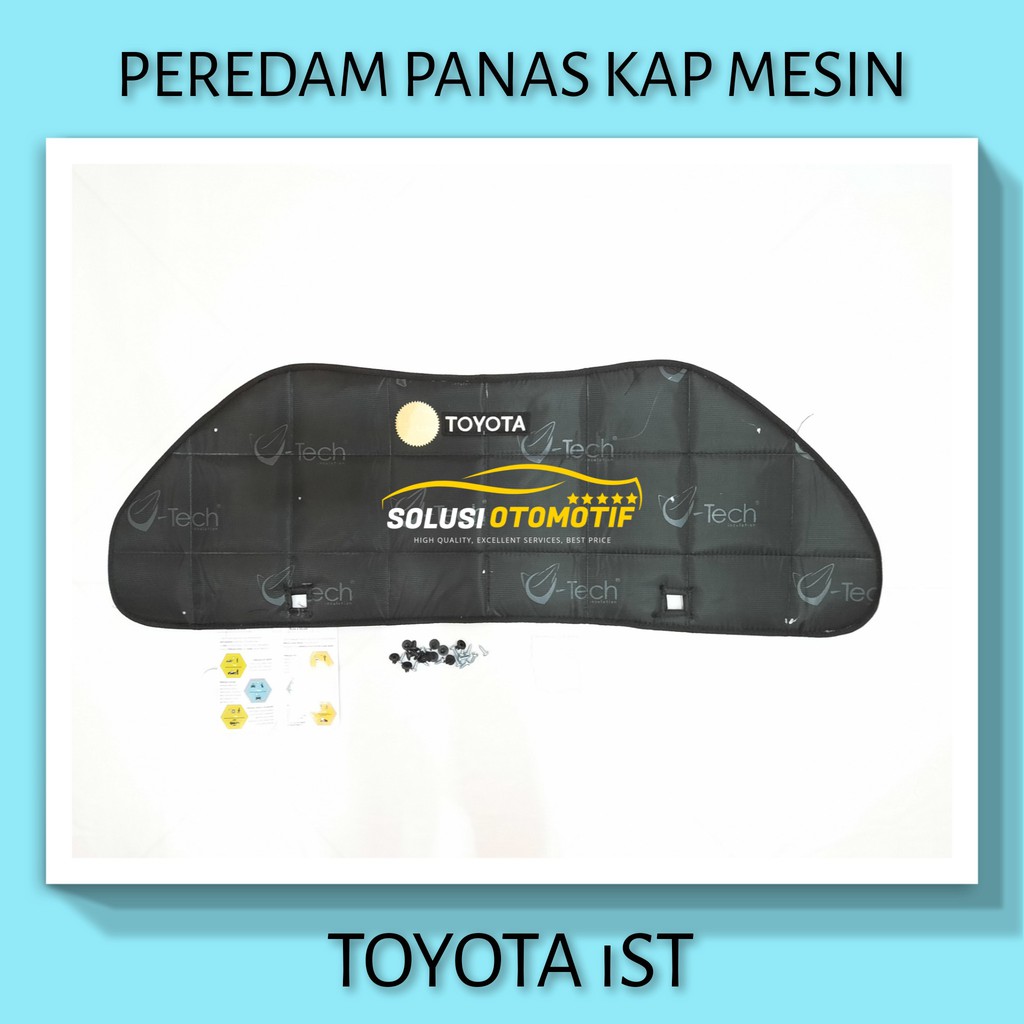 TOYOTA IST VTECH Aksesoris Peredam Panas Kap Mesin Mobil