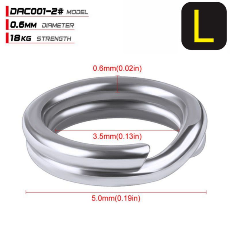 Split Ring Micro High Quality isi 10pcs