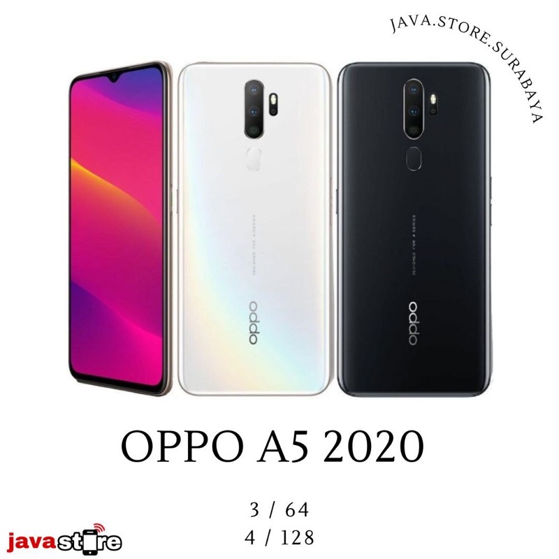 OPPO A5 2020 RAM 4 ROM 128 GARANSI RESMI SECOND ORIGINAL