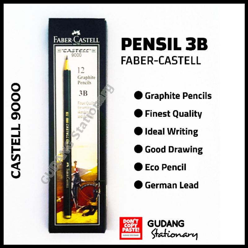 Pensil 3B FABER-CASTELL [ 1 piece ]