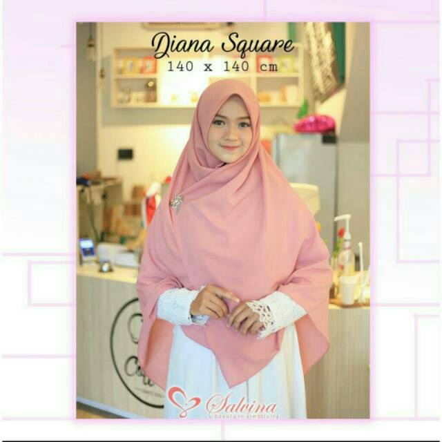 Segiempat syar'i syari jumbo umama jilbab ecer grosir