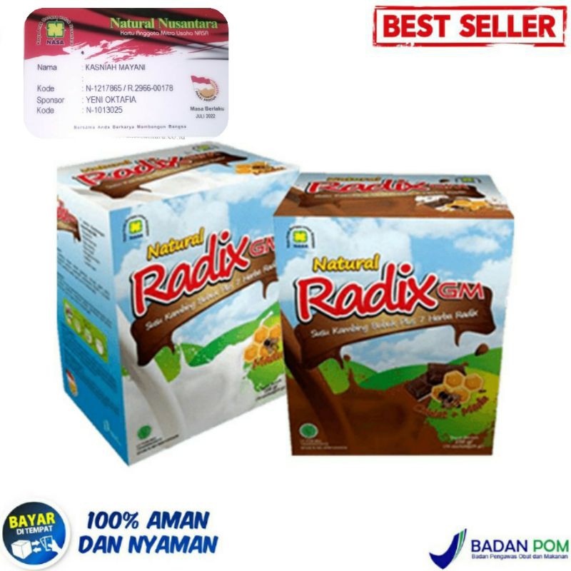 

Susu Radik Madu & Coklat Penambah Berat Badan