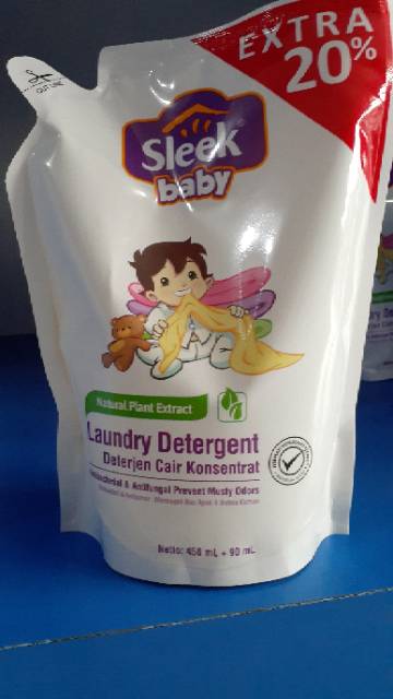 FREE BUBBLE WRAP! Sleek baby laundry detergent 450ml dan 900ml deterjen bayi