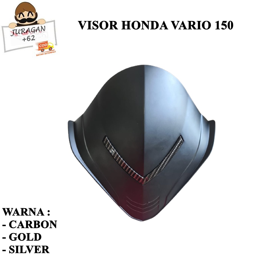 VISOR VARIO 125 150 160 ABS CBS LED ESP WINDSHIELD WIND SHIELD