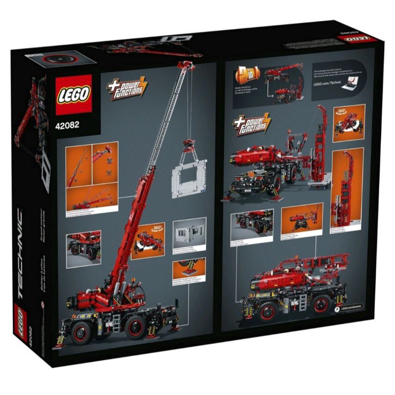 lego technic 42082 rough terrain crane