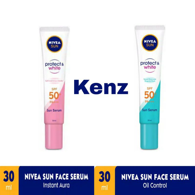 NIVEA Sun Face Protection Serum SPF 50+ PA+++ Oil Control / Instant Aura 30ML