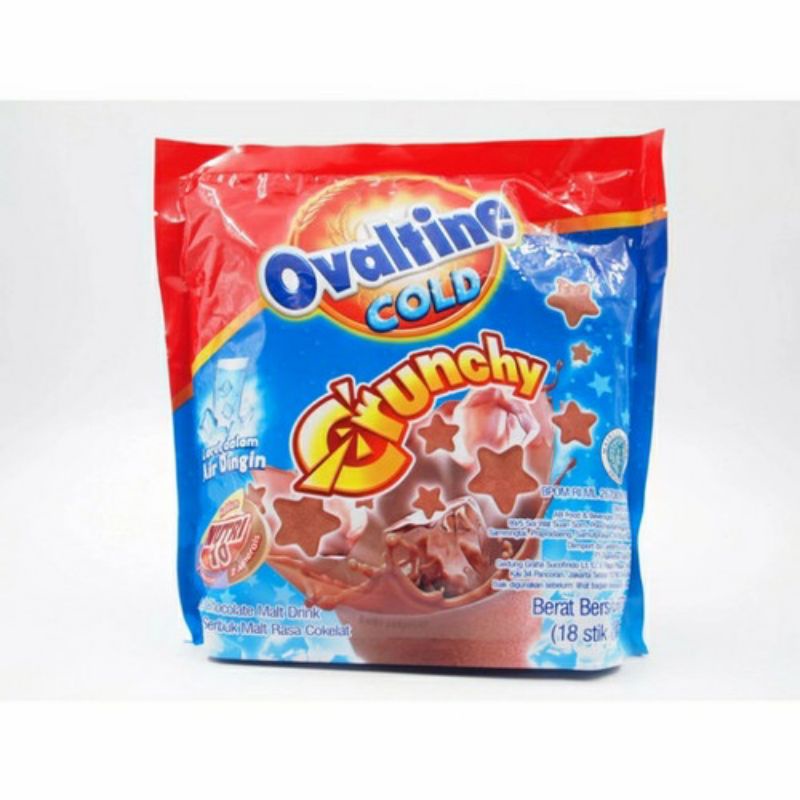 

Ovaltine Cold Crunchy Susu Bubuk Coklat Stik Isi 18