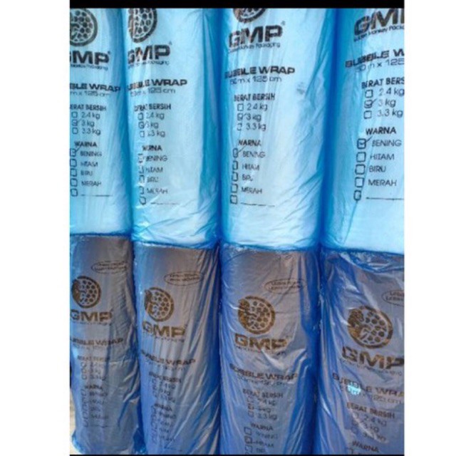 

BUBBLE WRAP MURAH GMP 3KG ukuran 50x125m