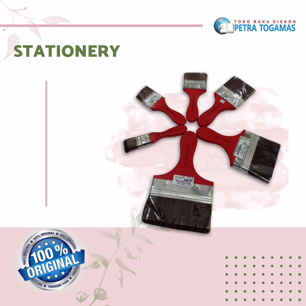 

KUAS PT-13003 NO.1/1.5/2/2.5/3/4/ BRUSH BALI ARTIST