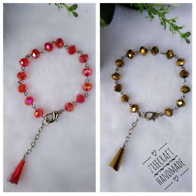 GELANG KRISTAL CEKO SIMPLE HANDMADE