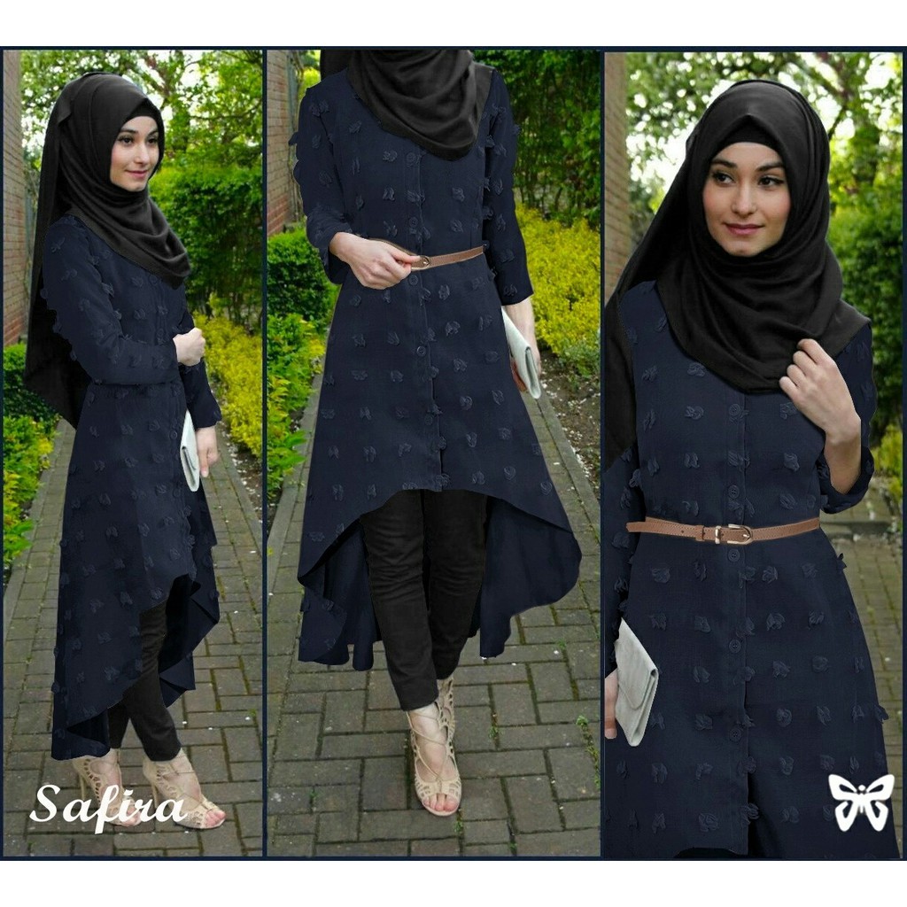 Safira Rubiah (tanpa pasmina) 9Warna