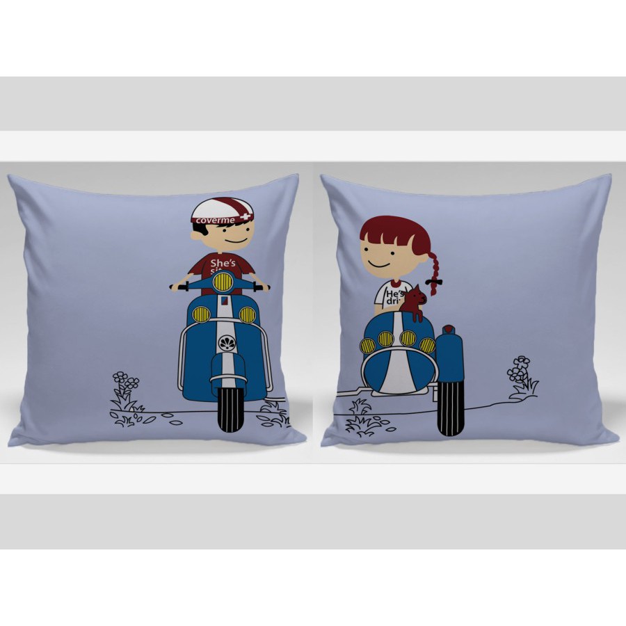 

Bantal Dekorasi custom kado valentine hadiah valentine kado pacar hadiah pacar - couple 8