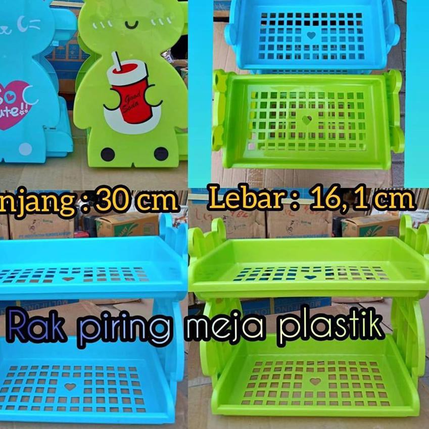 ➸ RAK PIRING PLASTIK KARAKTER ☉
