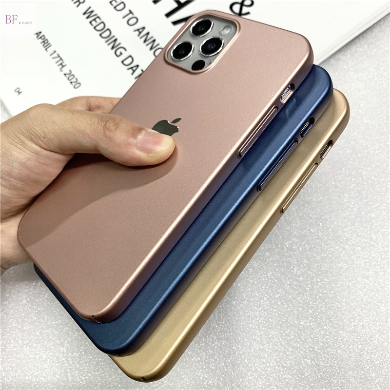 Casing Hard Case PC Frosted Ultra Tipis Untuk Iphone 11 Pro Max 12mini 13mini 12pro 13pro 11promax 12promax