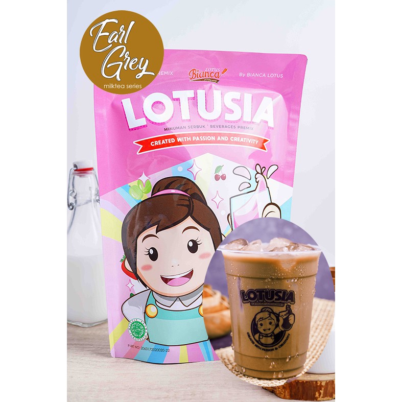 1 kg Lotusia Earl Grey Drink Premix