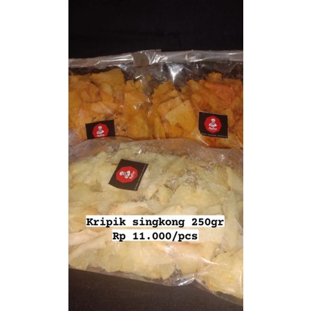

Kripik Singkong Babahong 250gram