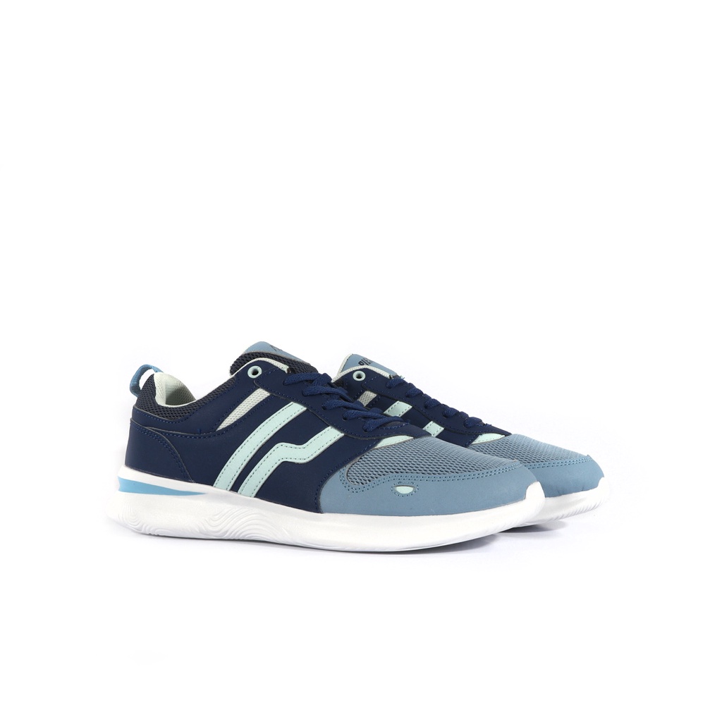 Sepatu Sneakers Pria  - Piero - J.Wave Dk Blue White P20944