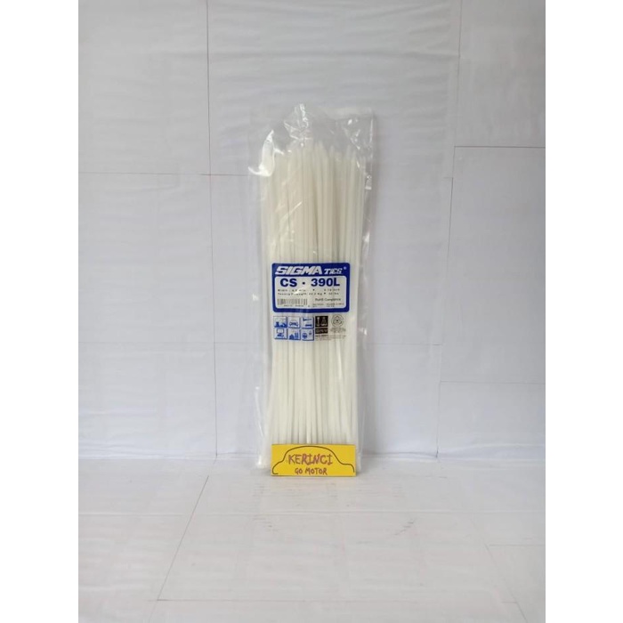 

Holder | Kabel Ties Sigma Cs 390L Lebar Putih 39Cm 1 Pack - Kabel Tis Insulok