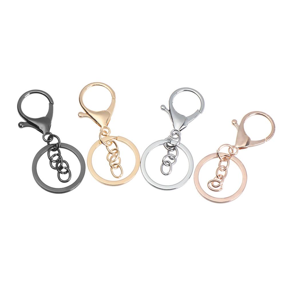 Lily 5pcs Split Key Ring High Quality Gantungan Kunci Membuat Holder Key Hook