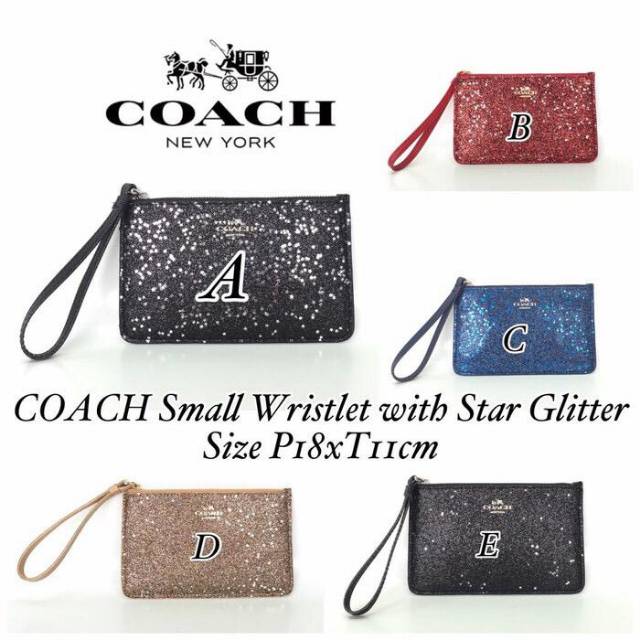 coach new york wristlet