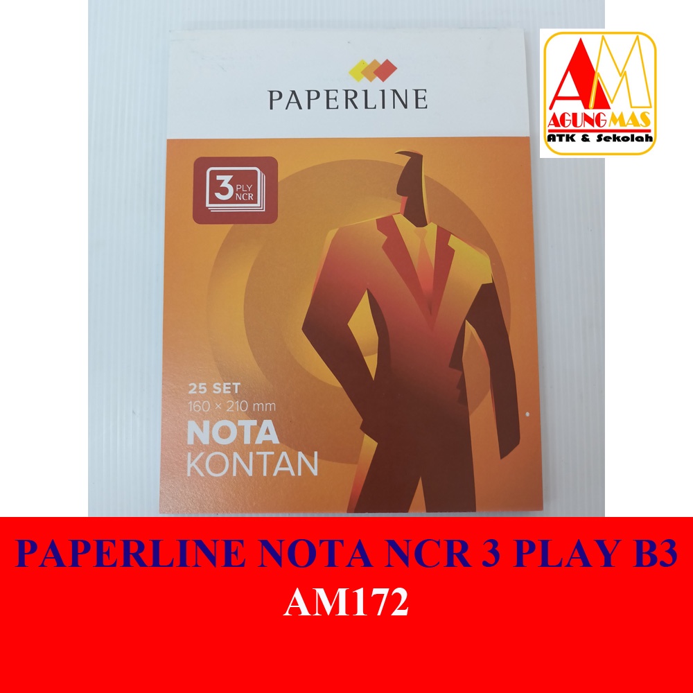 

PAPERLINE NOTA NCR 3 RANGKAP B3