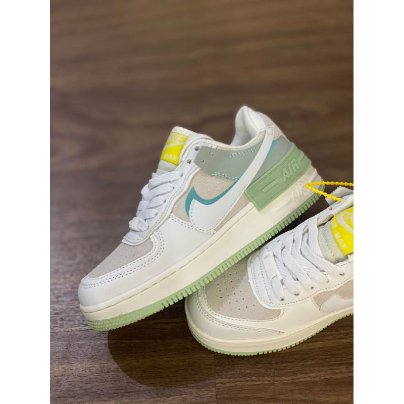 mint green air forces