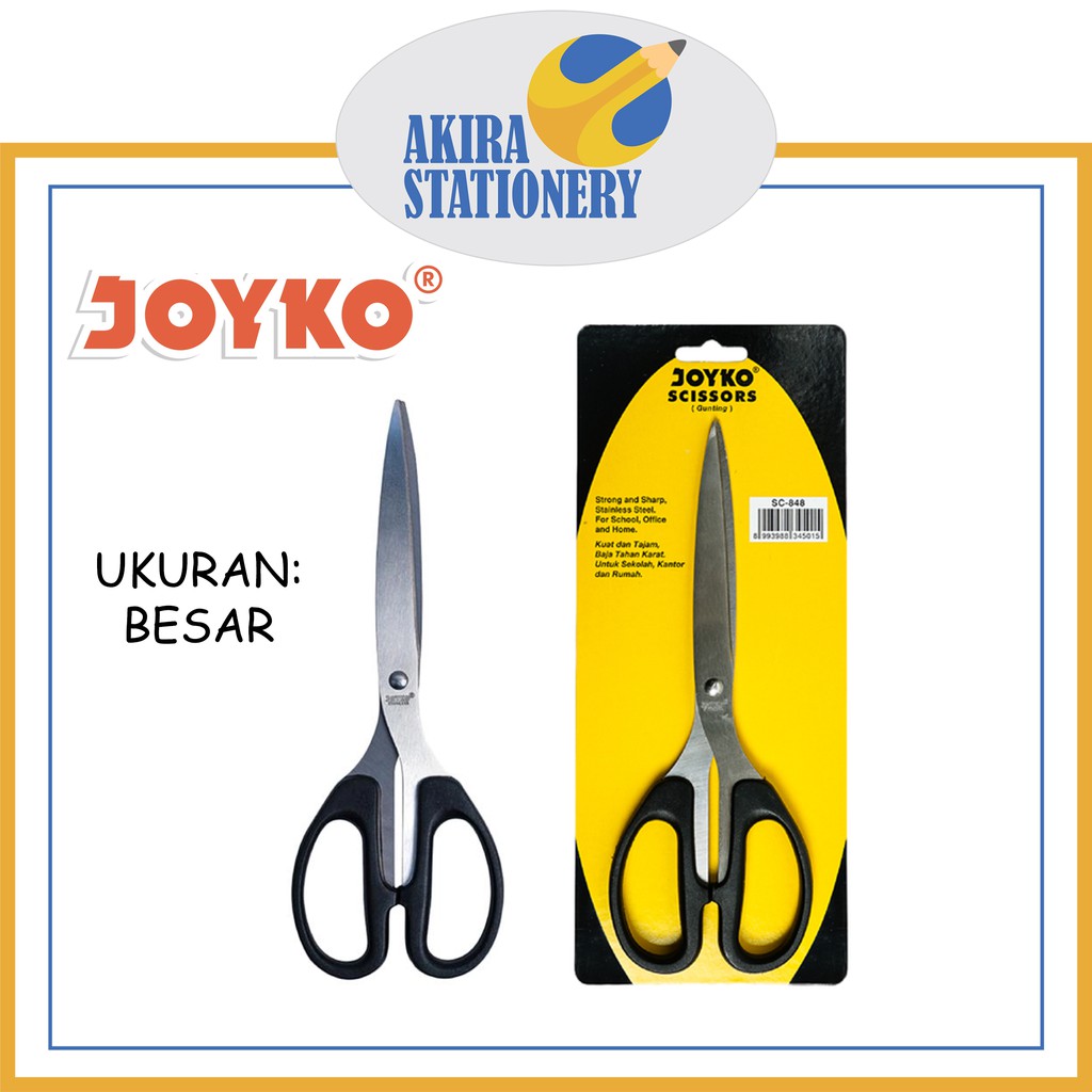 

Gunting JOYKO Besar SC 848 / Scissors Big SC-848 / Pemotong Kertas ( PCS )