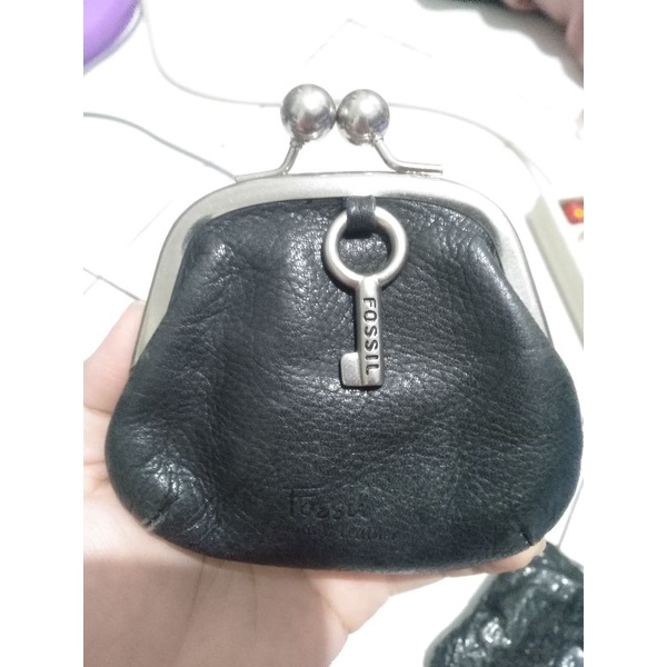 Dompet koin fossil fiftyfour / fossil preloved