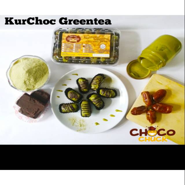 

Kurma coklat kurcok kurchoc ChocoChuck Rasa Greentea