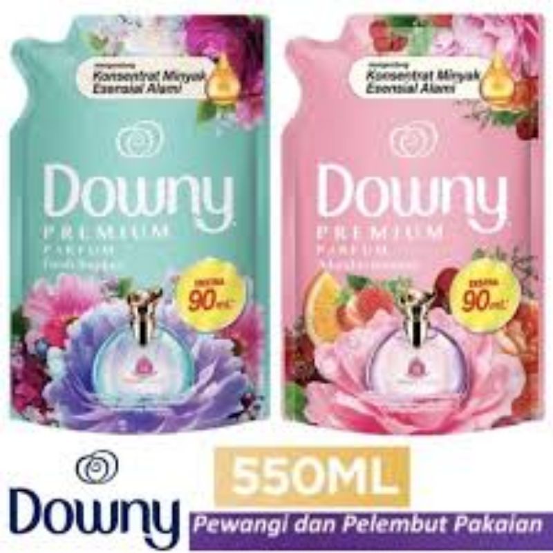 Downy pelembut &amp; pewangi pakaian, 550ml