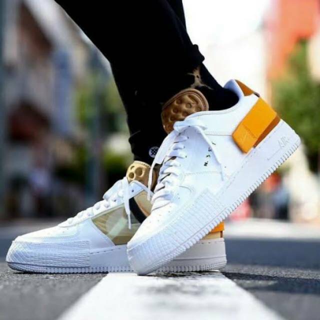 air force 1 low white gold
