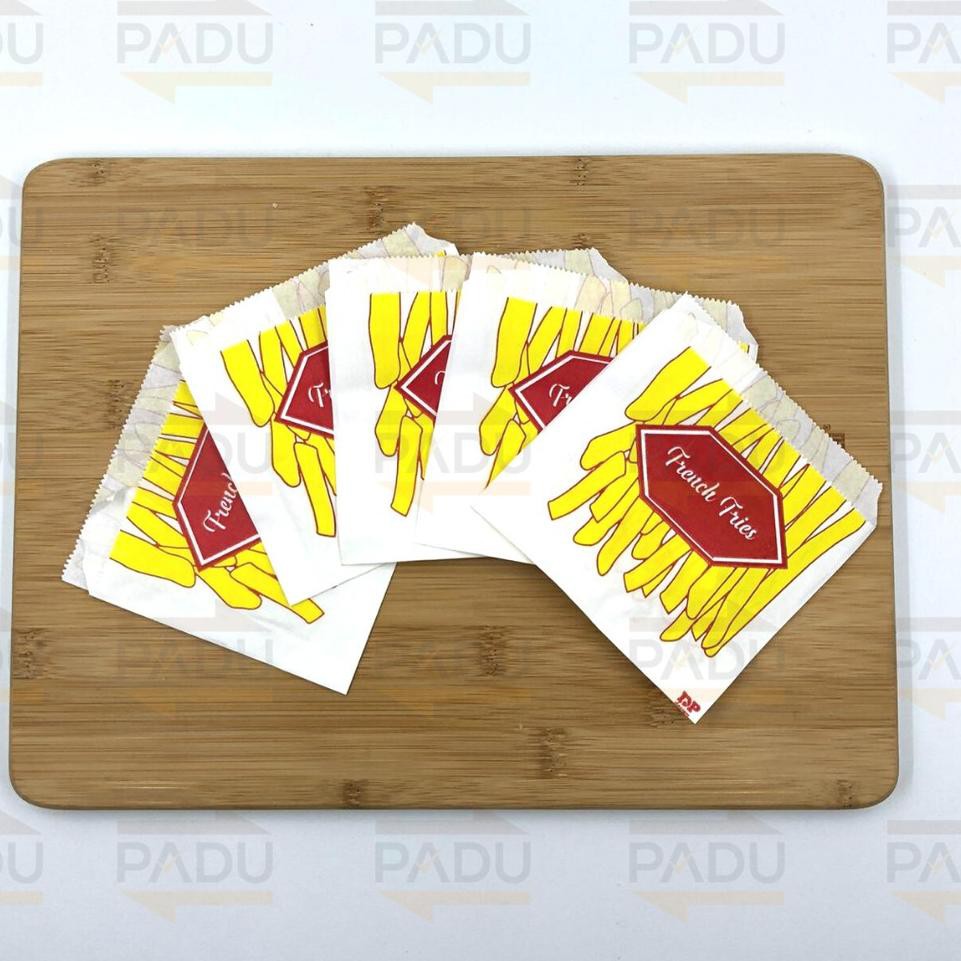 

✬ [100 Pcs] Paper Bag / Kantong Kertas (XS) - Edisi Kentang Goreng ☞