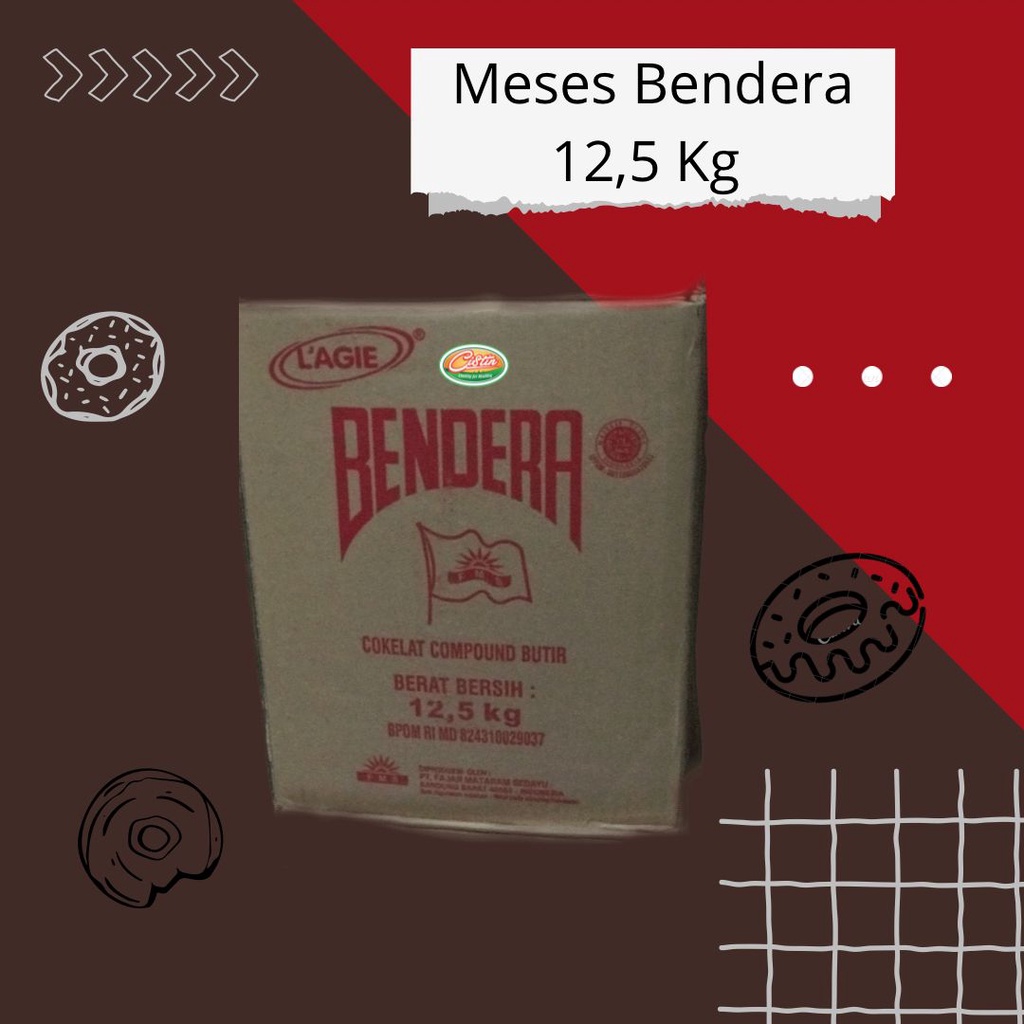 MESES COKLAT BENDERA 12,5 KG