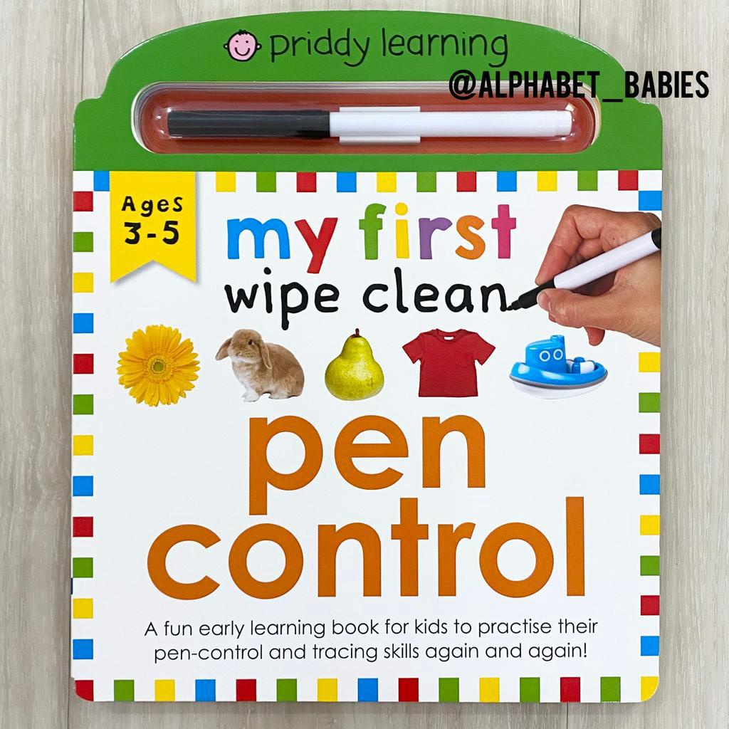 Priddy Wipe Clean - My First Wipe Clean Pen Control (Ages 3-5)