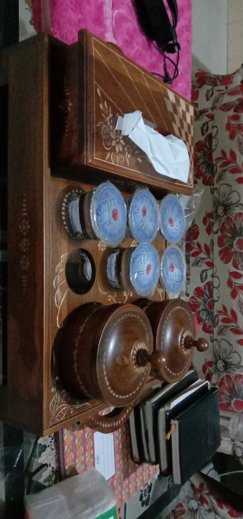 Set Tempat Aqua Toples Dan Box Tisu