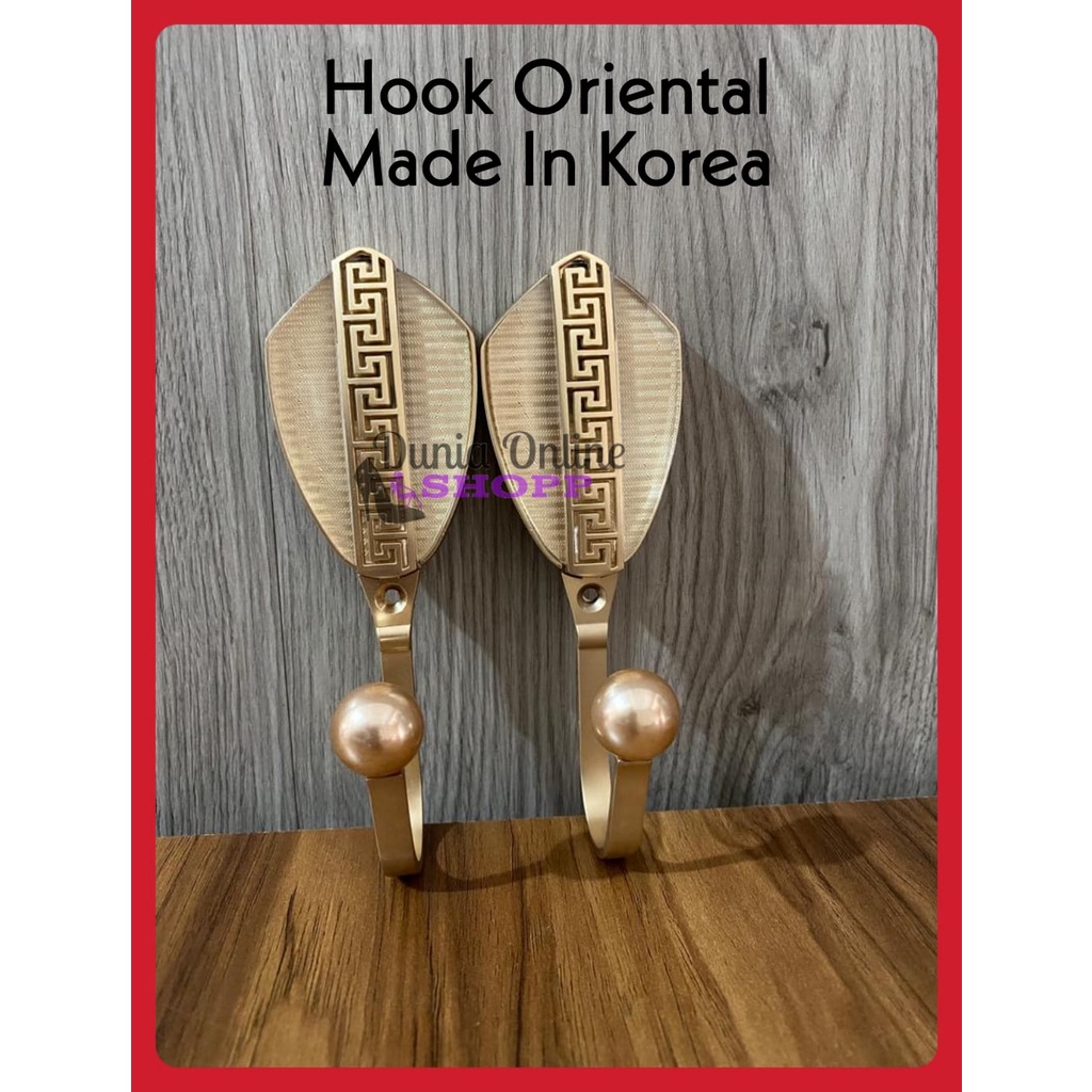 Hook Korea Motif Oriental / Cantolan Tali Gorden / Pengait Tali Gorden / Hook Gorden