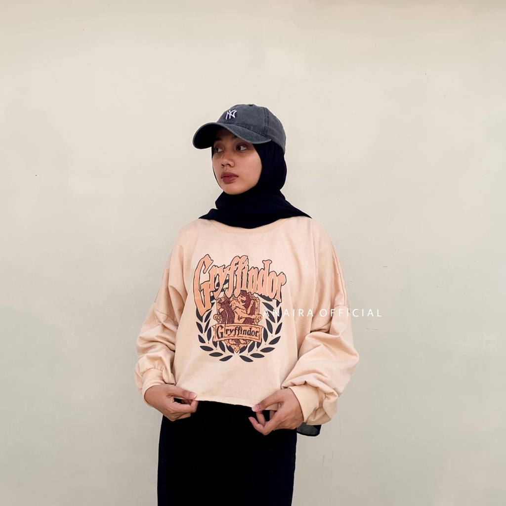 GRi FINDOR CROP SWEATER WANITA ANAIRAOFFICIAL