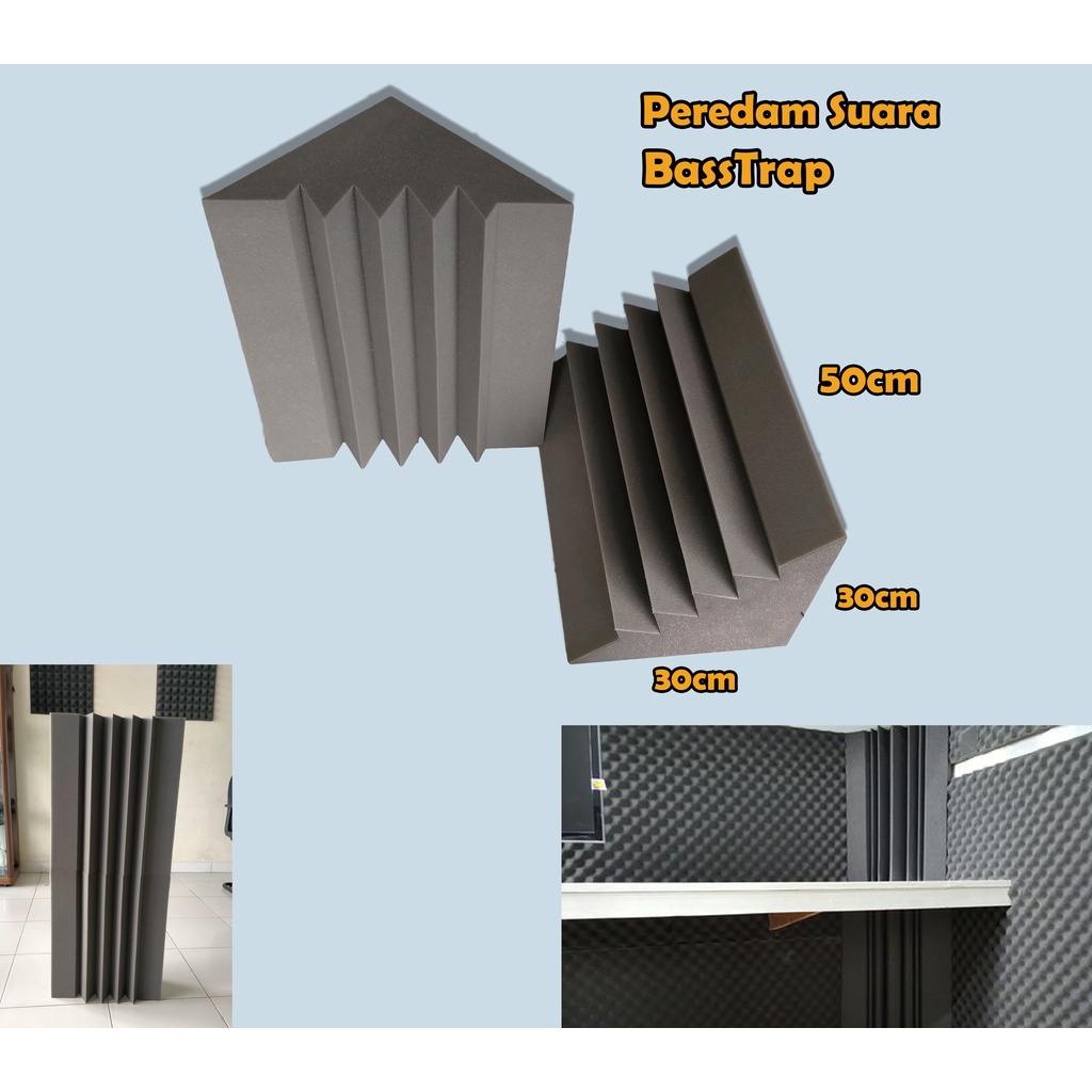 Busa Peredam Suara Basstrap Difusser Acoustik Foam